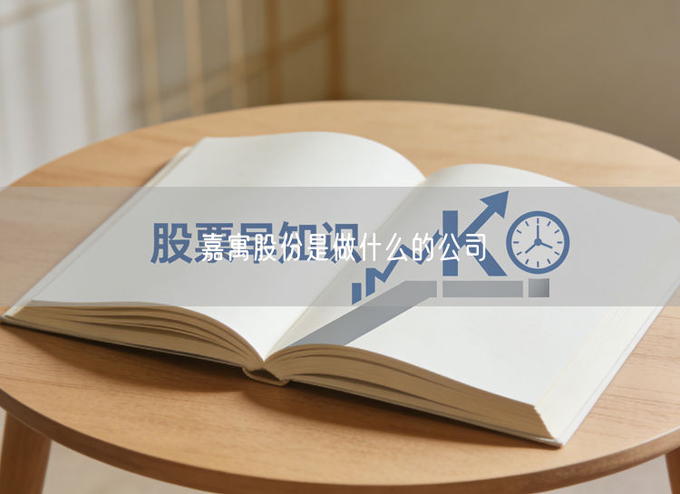 嘉寓股份是做什么的公司